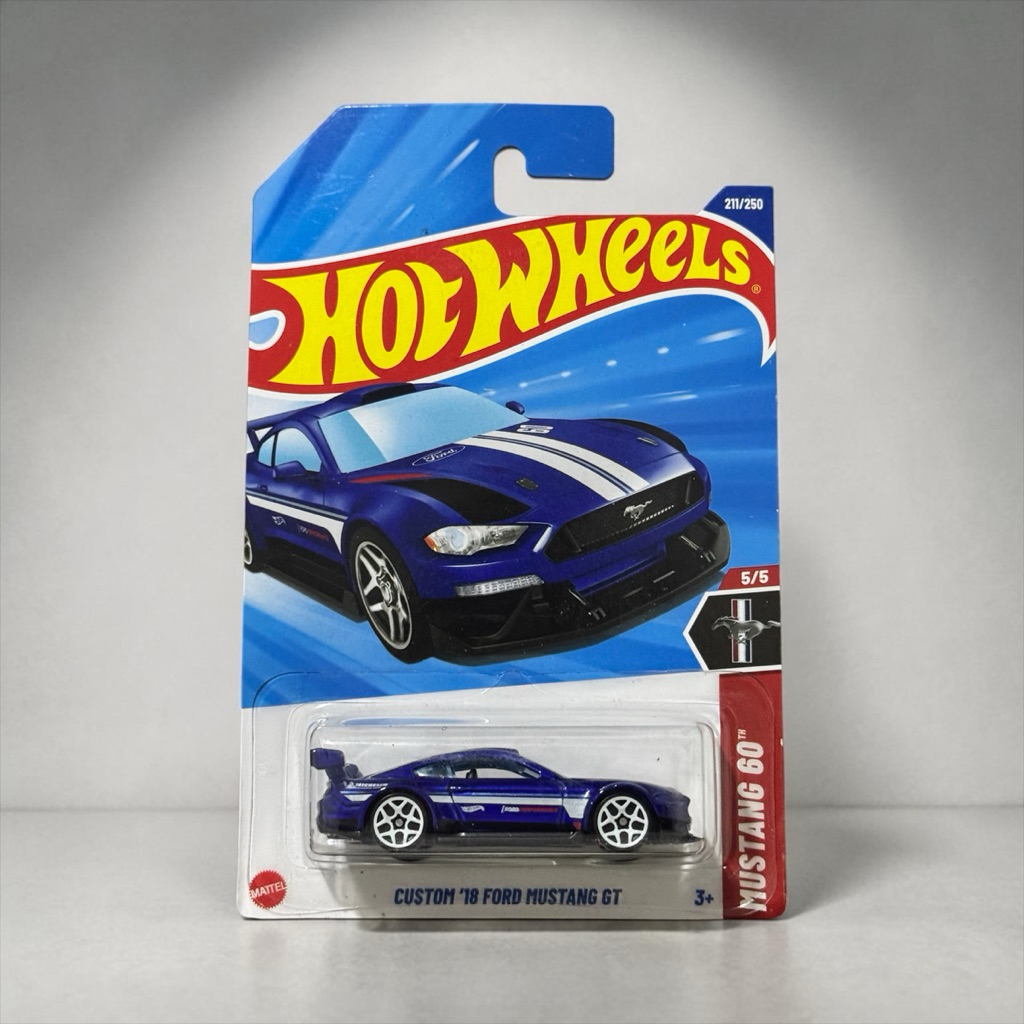 Hot Wheels Custom 18 Ford Mustang Gt | Mustang 60