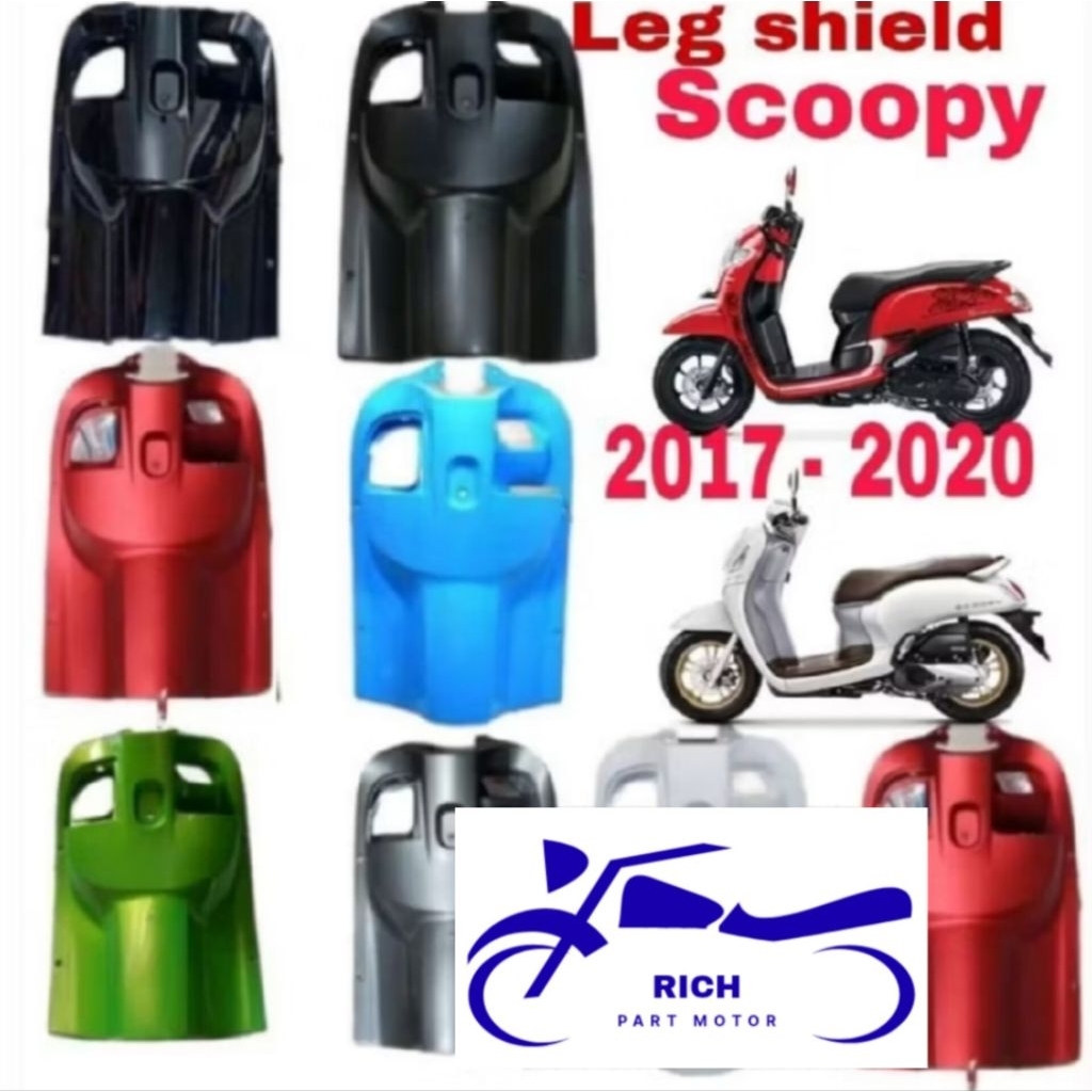 Cover Inner Lower Honda Scoopy K93 Legshield Dasbor Dasboard Honda Scoopy K93 Bahan Asli Original Lo