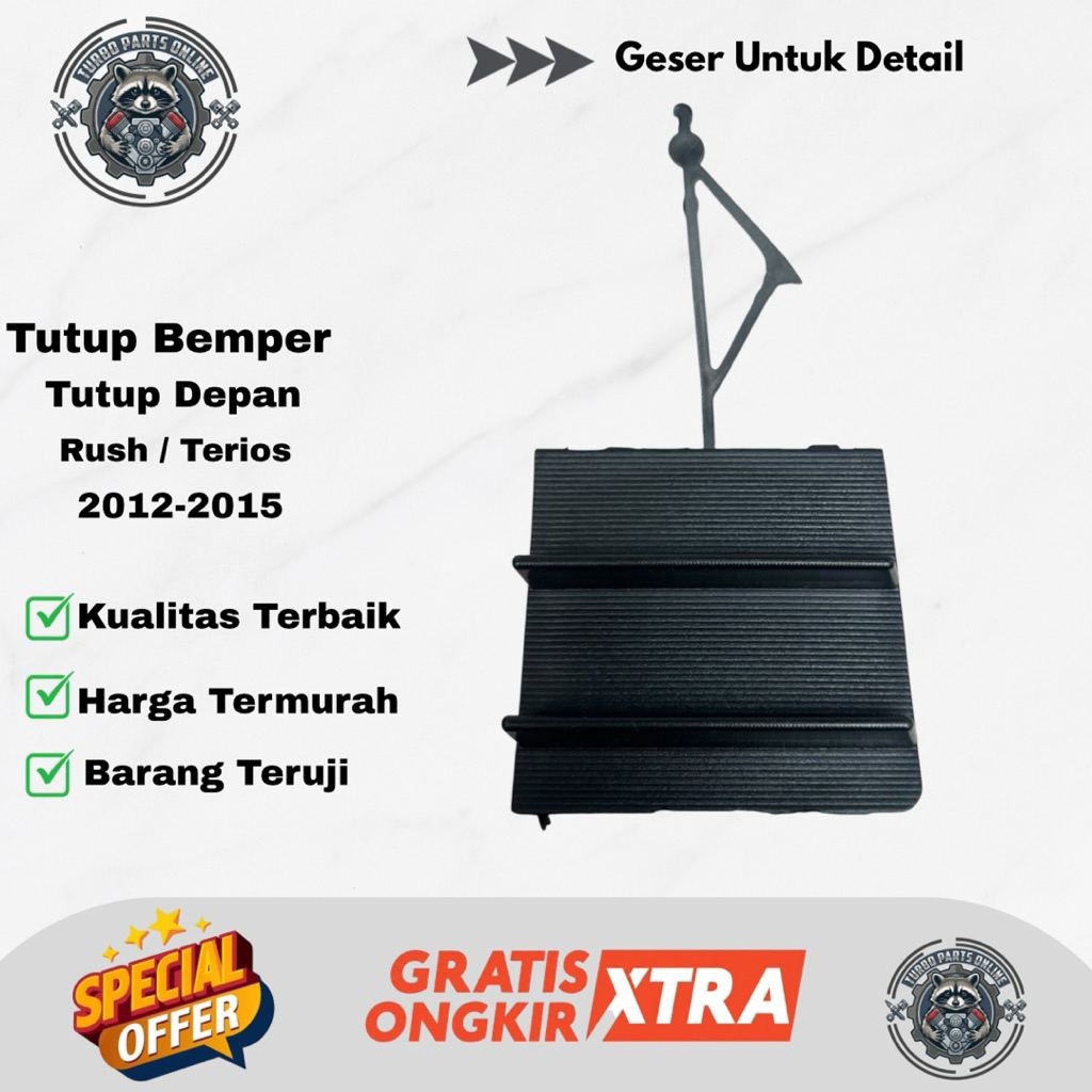 Tutup Bumper Depan Rush Terios 2012-2015