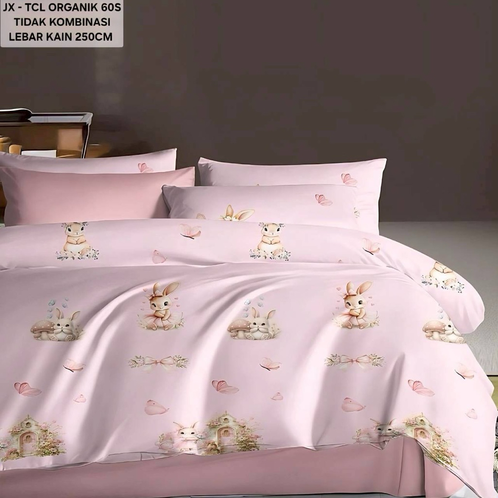 Poshbedding Sprei Tencel 60s Motif Anak