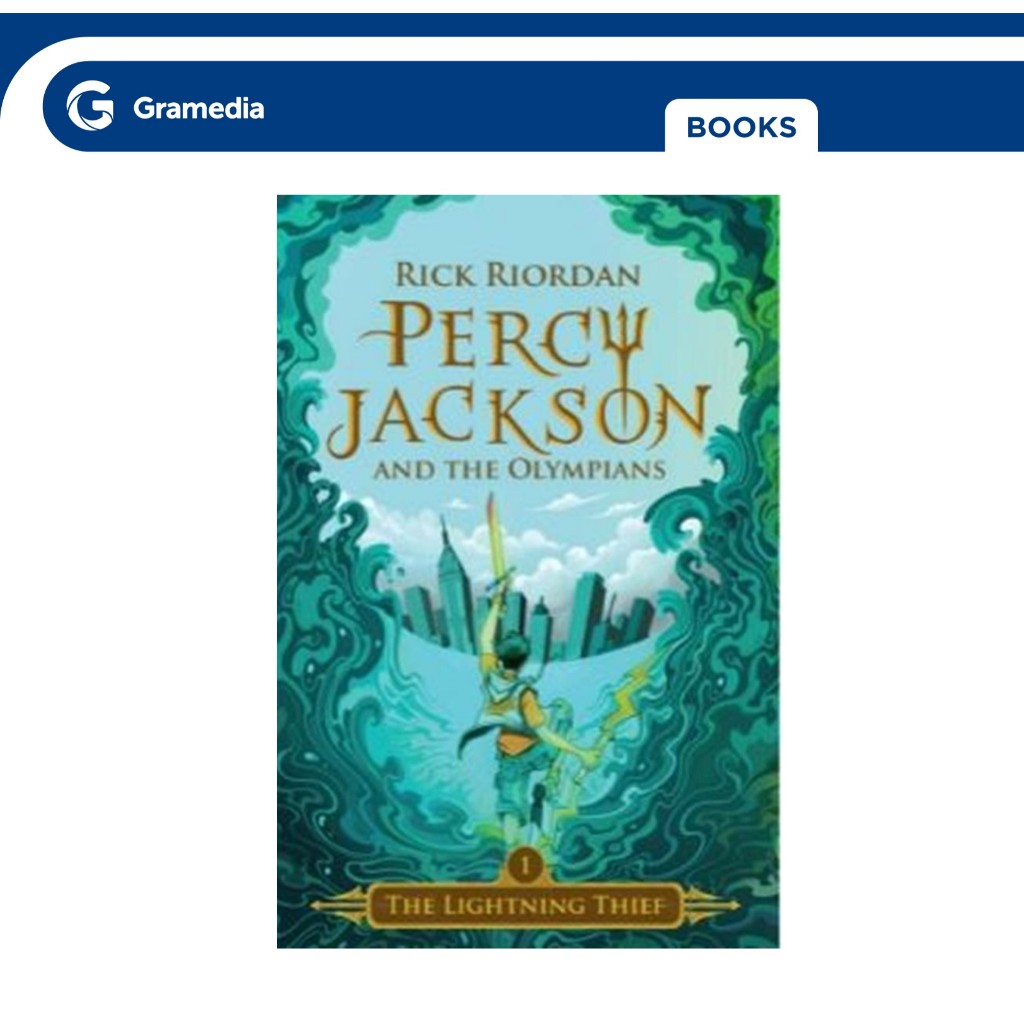 Gramedia GTC - Percy Jackson #1: The Lightning Thief