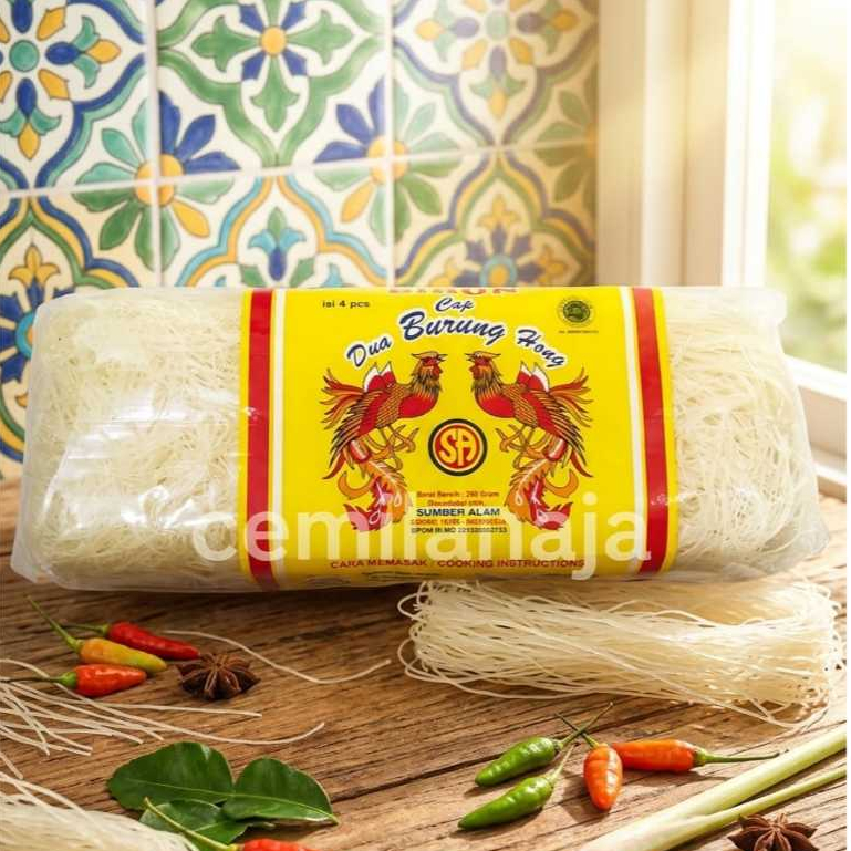 SUPER BIHUN CAP 2 BURUNG HONG SEMBAKO MURAH BAHAN POKOK