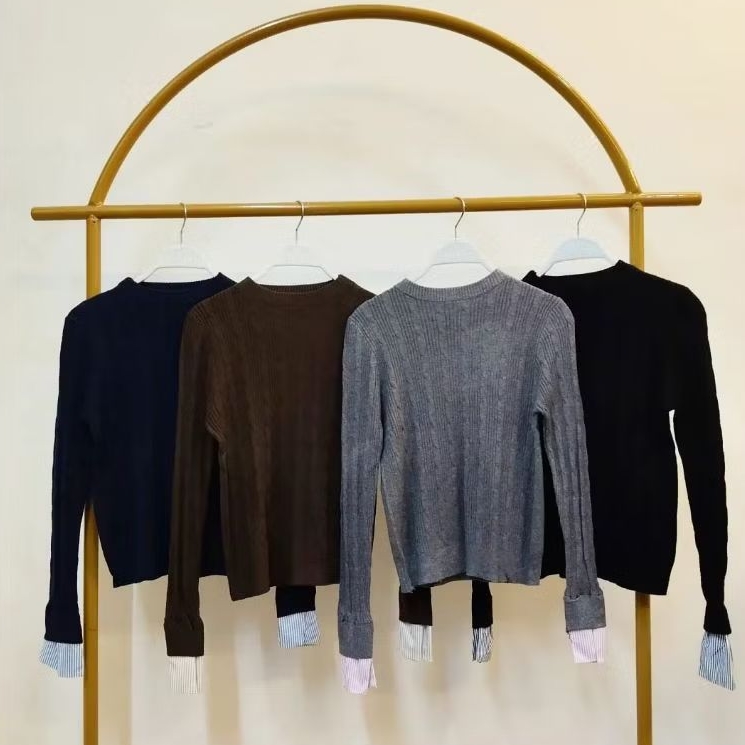 [baca deskripsi]Sweater Preppy Style