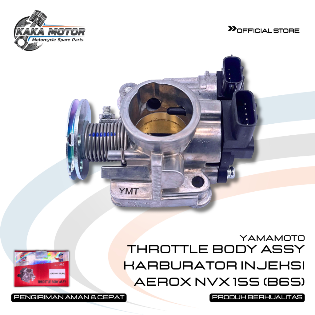 THROTTLE BODY ASSY KARBURATOR INJEKSI AEROX NVX 155 B65 YAMAMOTO - THROTTLE BODY ASSY B65 AEROX 155 