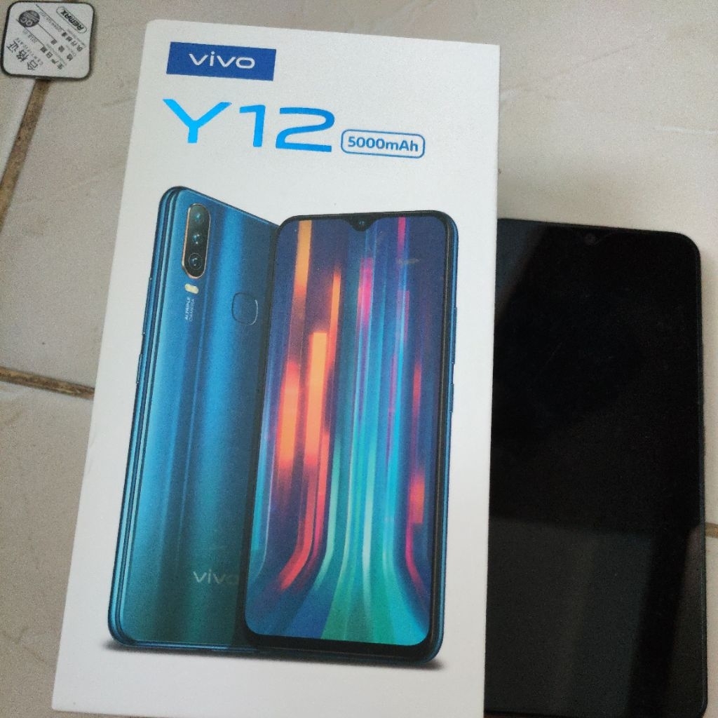 vivo y12 ram 3/32 bekas