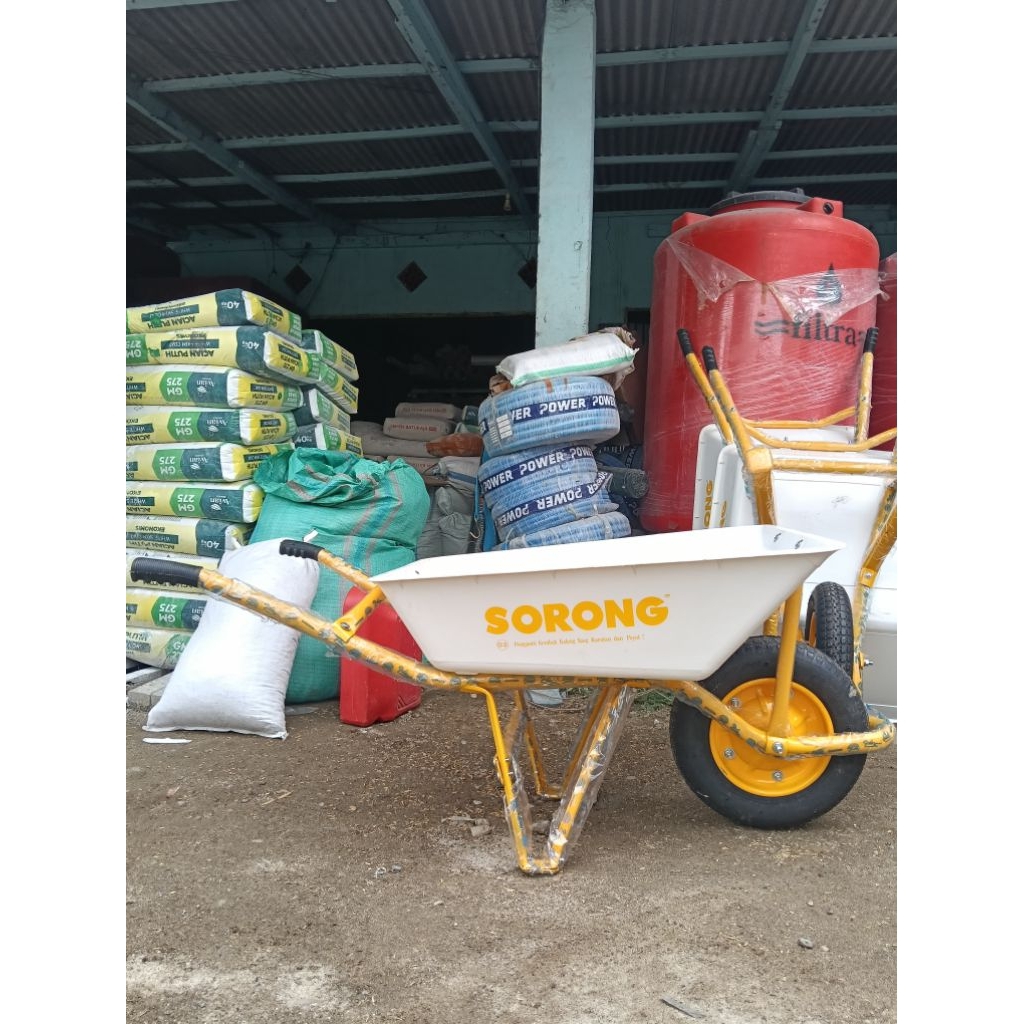 Gerobak SORONG BAK FIBER