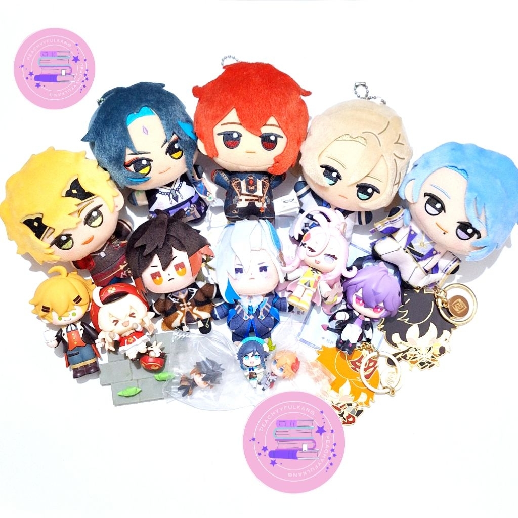 [NEW] Chibigurumi - Finger Puppet - Mini Figure Battlefield Series Genshin Impact - Popmart Genshin 