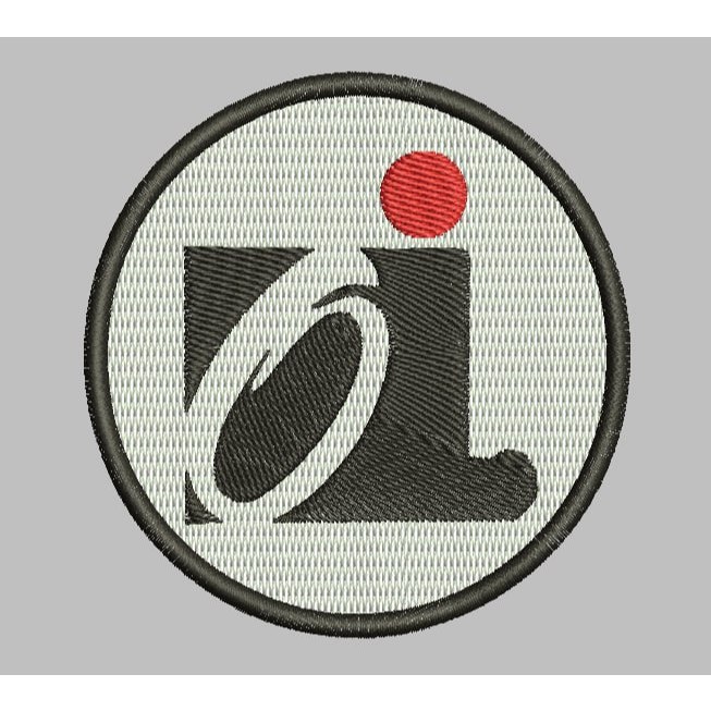 OI PATCH BORDIR LOGO EMBLEM EMBROIDERY RBC