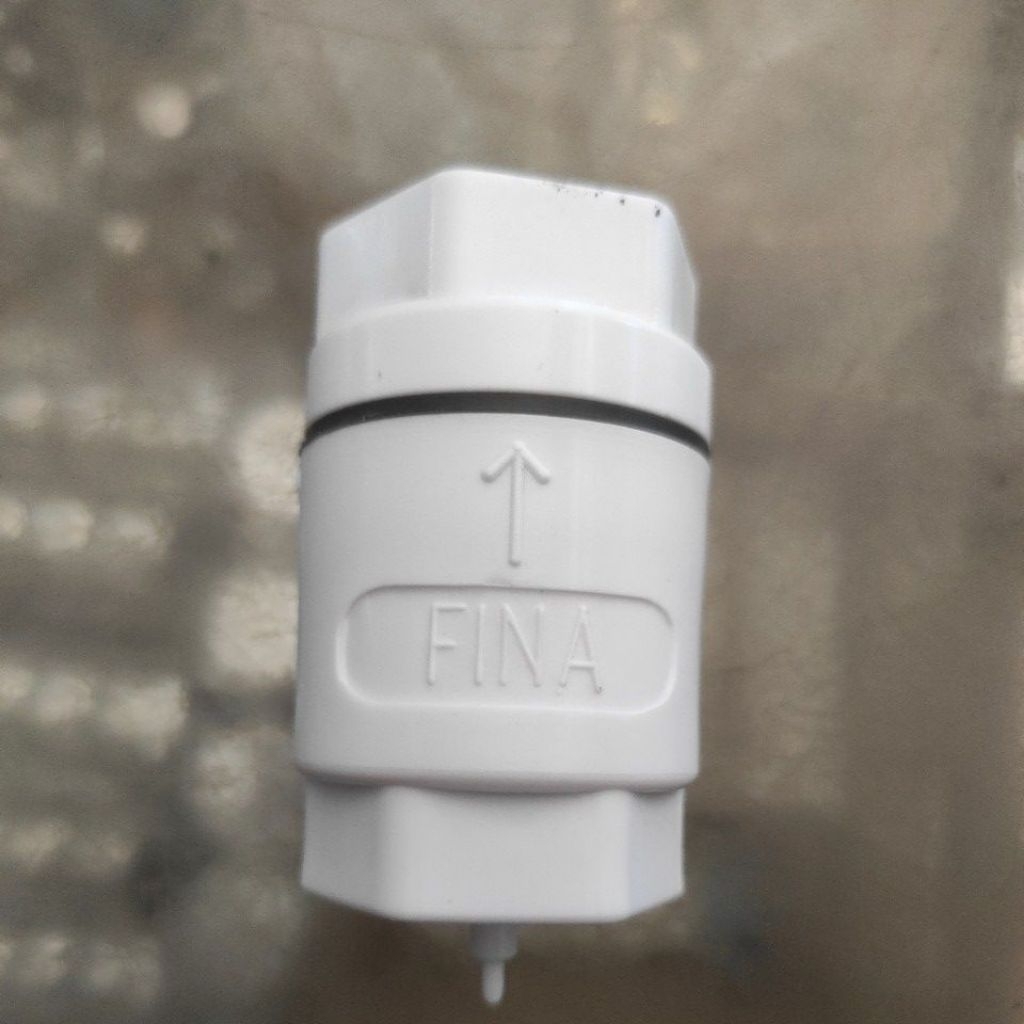 FOOT VALVE TUSEN KLEP PVC 3/4 INCH FINA - PENAHAN AIR KLEP SUMUR -SPAREPART POMPA AIR