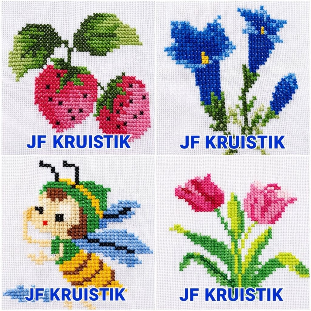 paket sulam kristik pemula