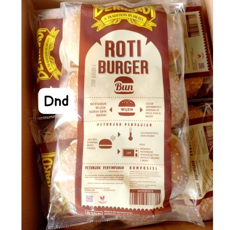 BERNADI ROTI BURGER WIJEN ISI 6
