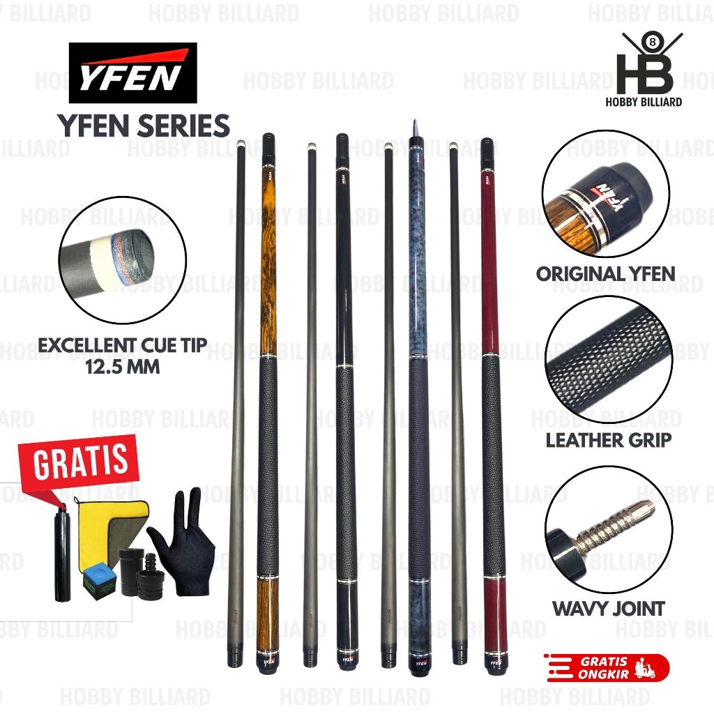 Stick Billiard YFEN Series Shaft Carbon