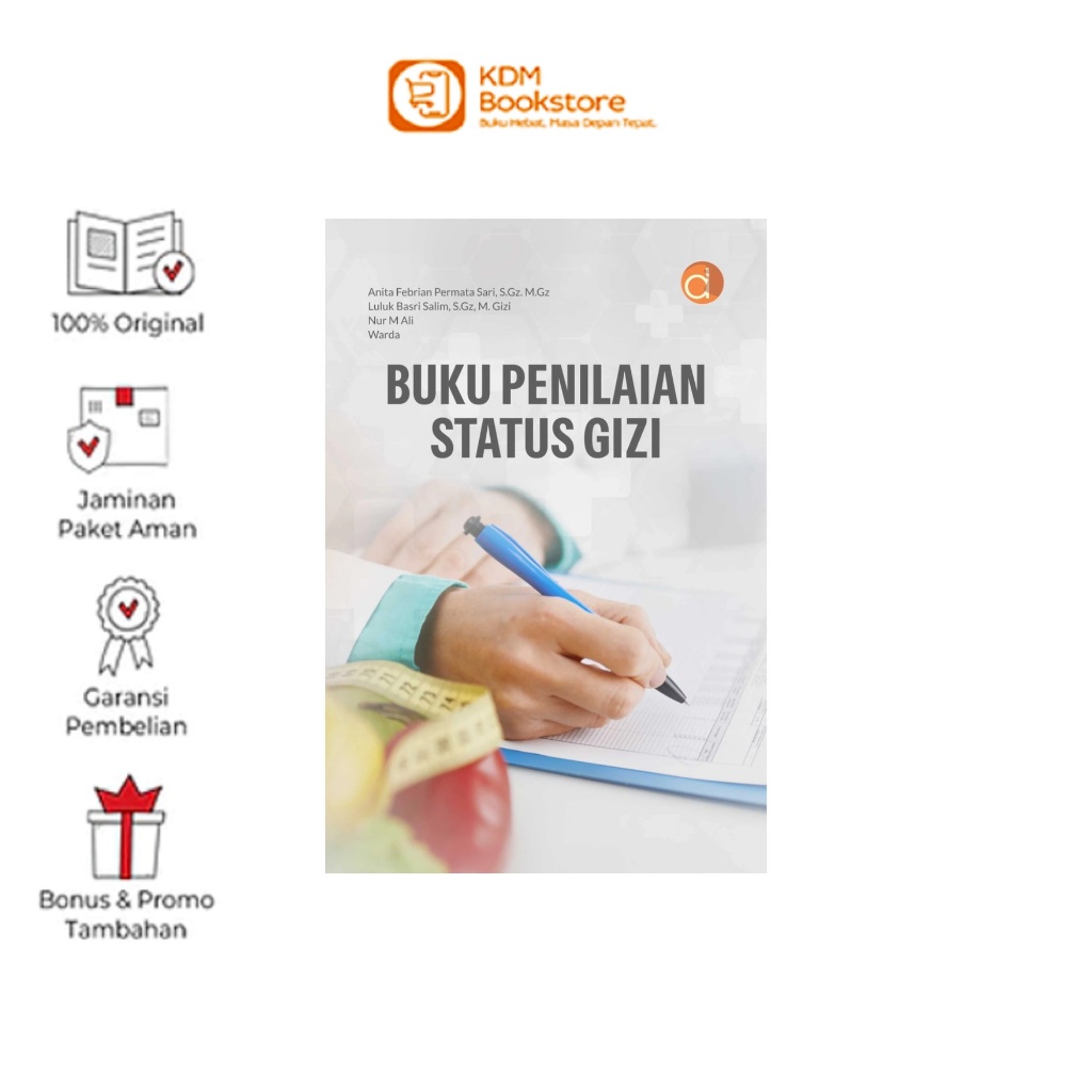 Buku Penilaian Status Gizi | Gizi | Deepublish