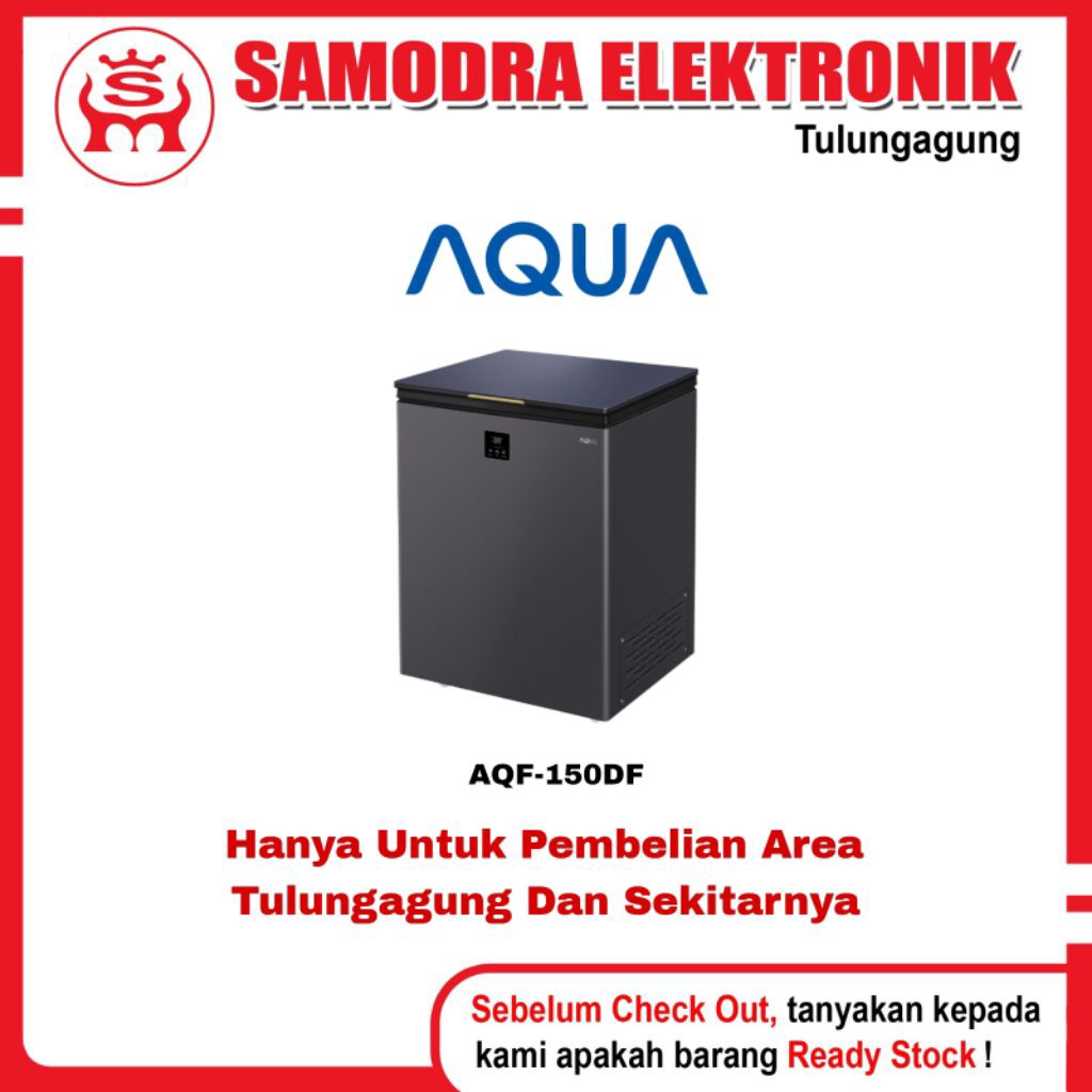 Chest Freezer AQUA AQF-150DF | Chest Freezer 142 Liter Aqua