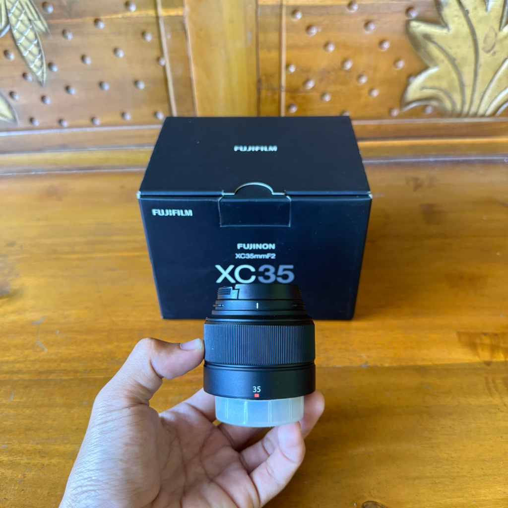 Lensa Fix Fujinon Xc 35mm F2 Mulus