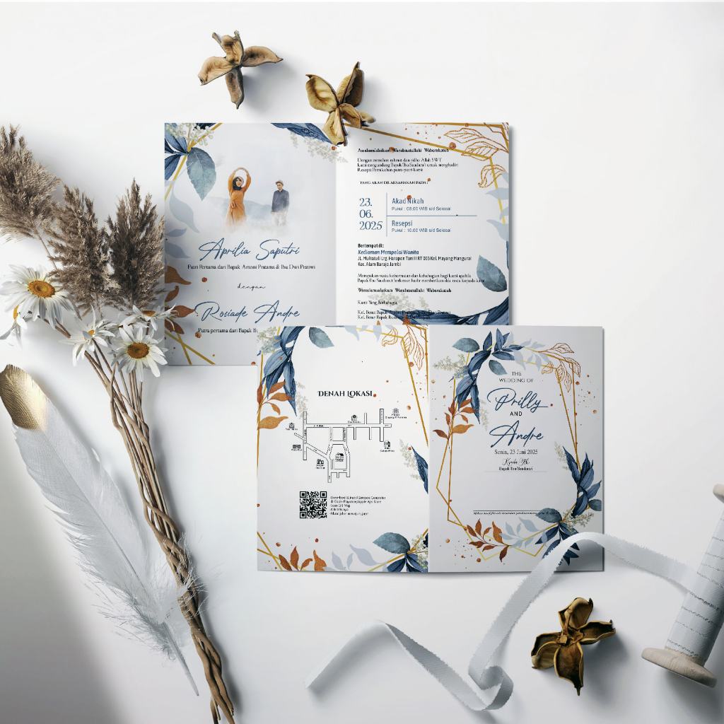 UNDANGAN PERNIKAHAN ELEGAN-UNDANGAN NIKAH MURAH-UNDANGAN RUSTIC TERMURAH