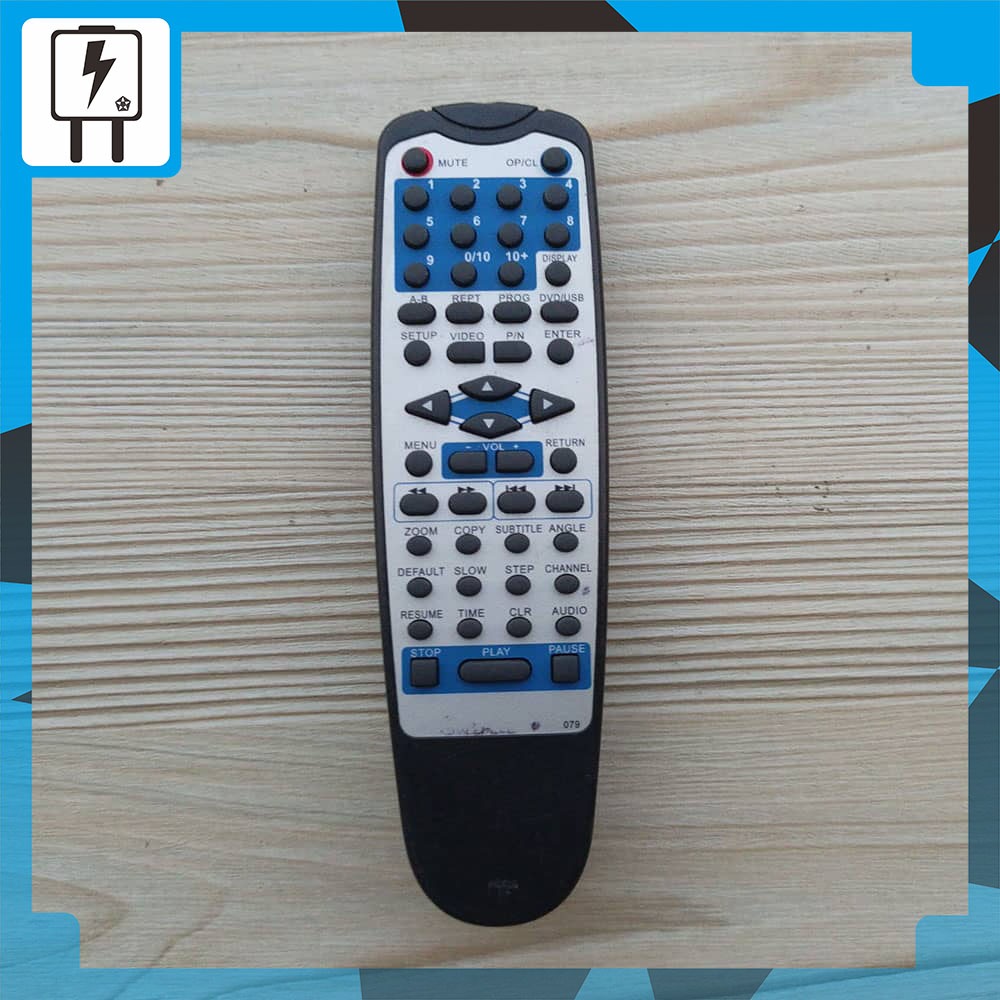 Remot DVD Asatron Remote Controller Audio Player Home Theater CD VCD Original