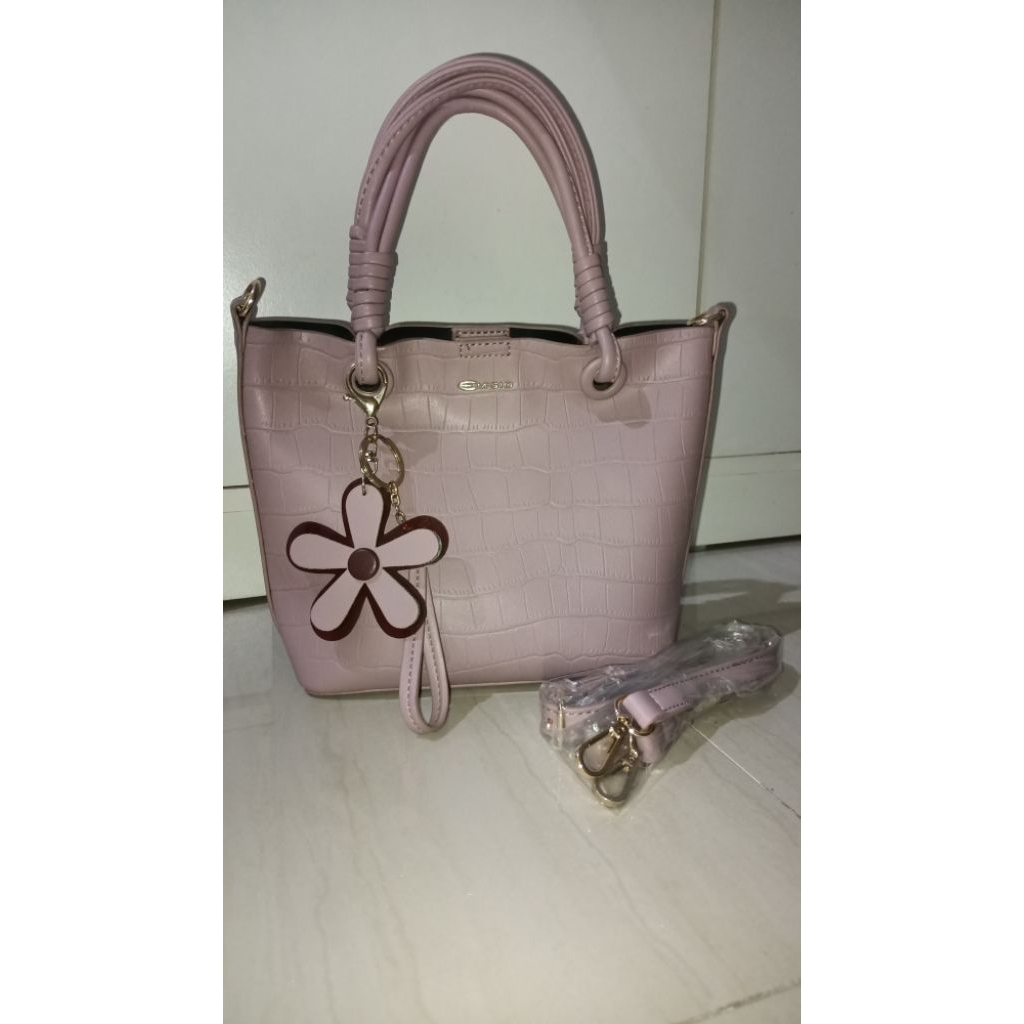 Tas Emsio by Elizabeth Tas Elizabeth Tas Ungu Tas Dusty Purple Hand Bag Sling Bag Elizabeth