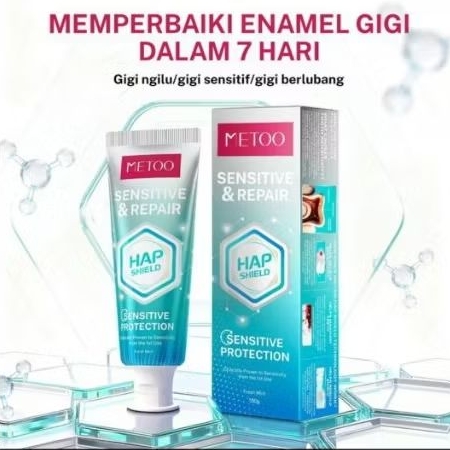 PASTA GIGI BUAT GIGI SENSITIF METOO HAP Shield sensitibe care