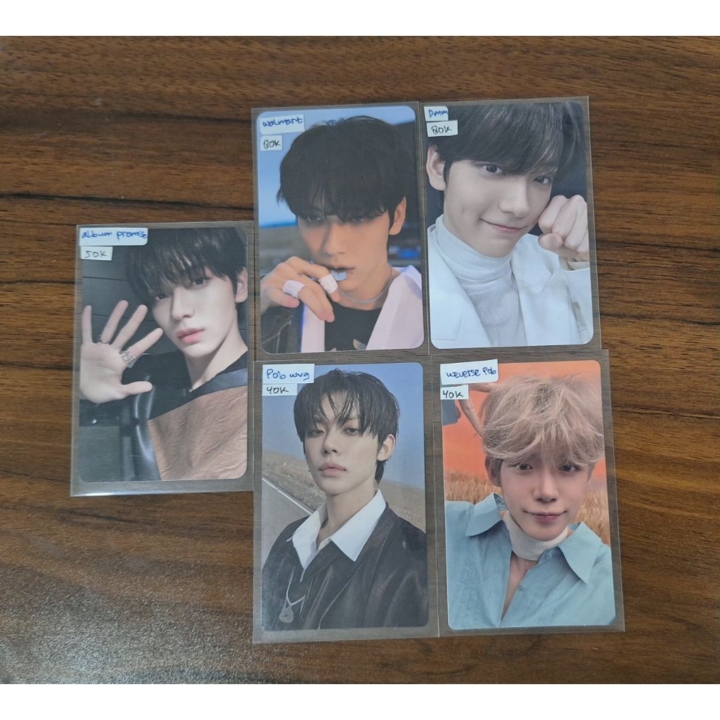 OFFICIAL PHOTOCARD TXT MINISODE 3 LD JEPANG BEOMGYU LD WALMART SOOBIN