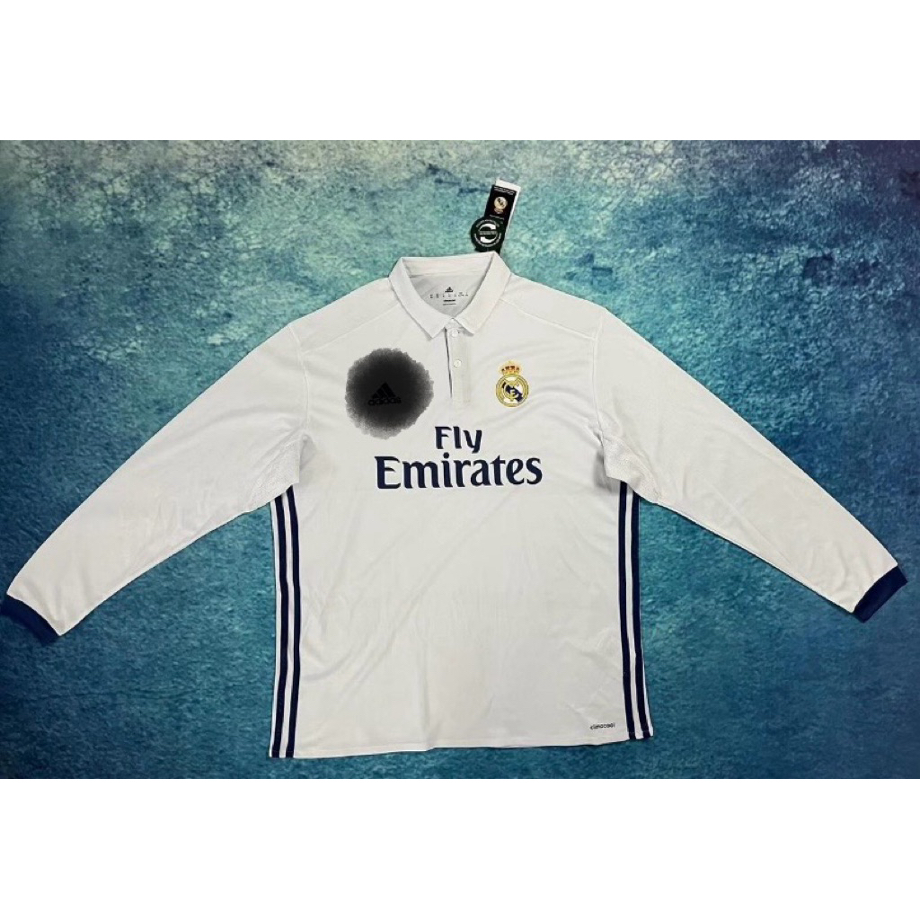 Jersey Kaos Baju Sepak Bola Real Madrid Home Away 3rd Third Putih Ronaldo Retro Klasik Classic Jadul