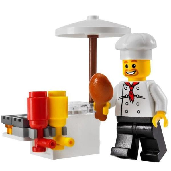 LEGO City 8398 - BBQ Stand