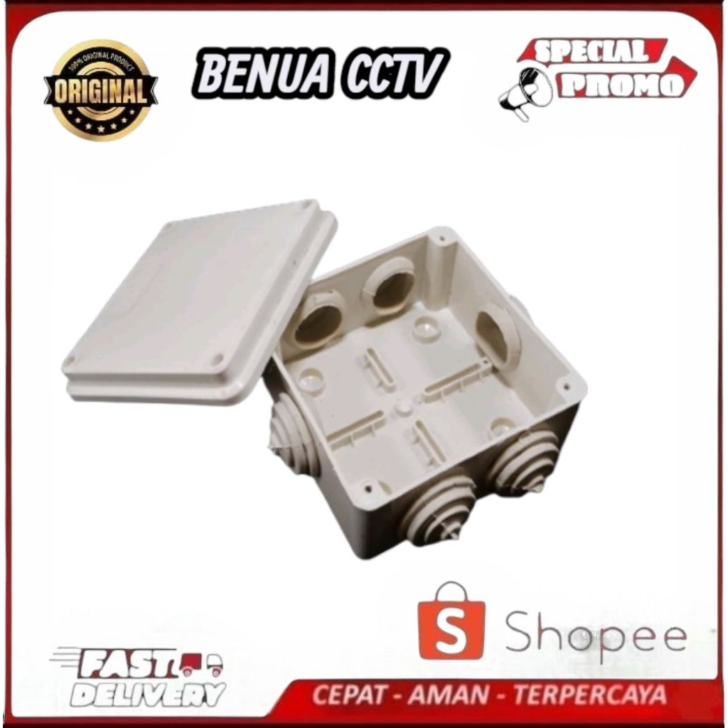 junction box waterfroof duradus camera cctv 10.5cm x 10.5cm