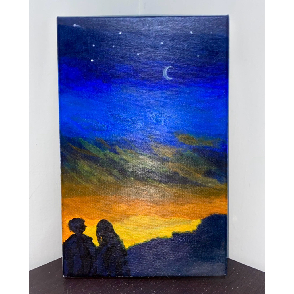 Lukisan Tangan Canvas