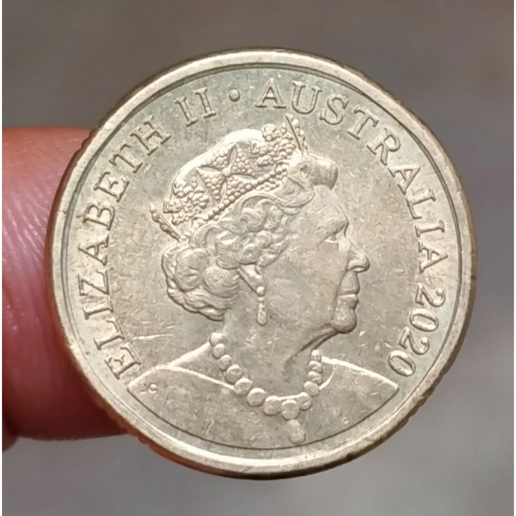 Koin Australia 2 Dollar Desain Ratu Baru