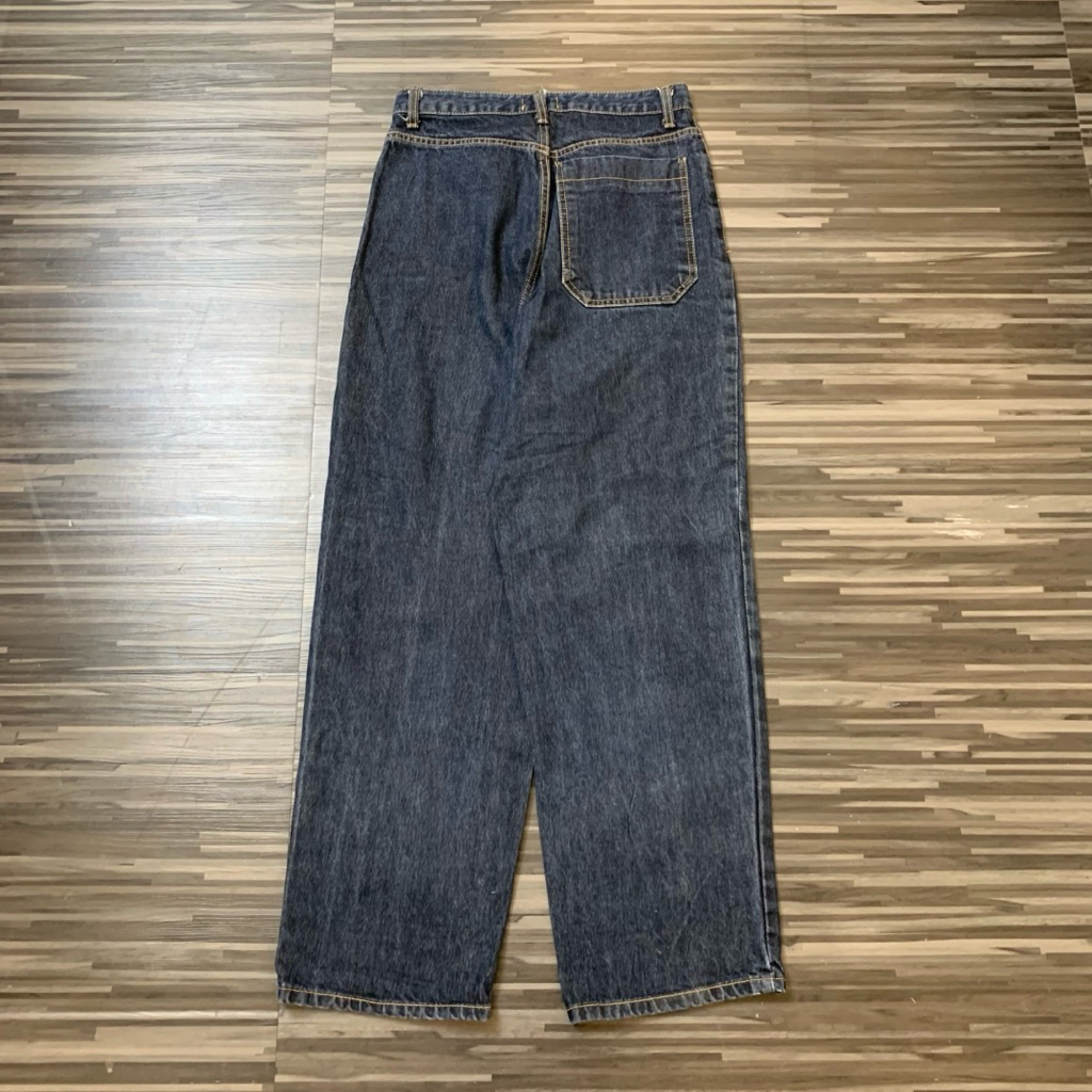 celana panjang denim jeans pants tree way blue indigo second original