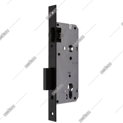 MORTISE LOCK DEKKSON MTS RL DL8585 MATT BLACK Bodi Pelor