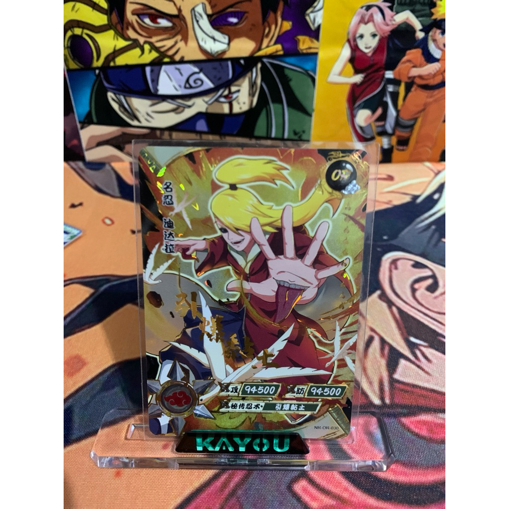 Kartu Naruto OR Deidara Kayou Original