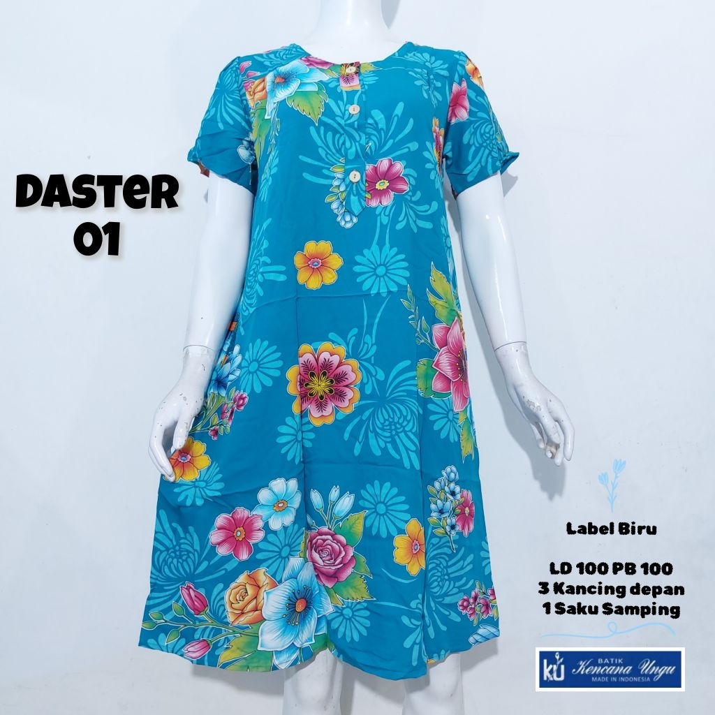 DS 01 KUB || DASTER LD 100 PB 100 KENCANA UNGU LABEL BIRU GROSIR MURAH