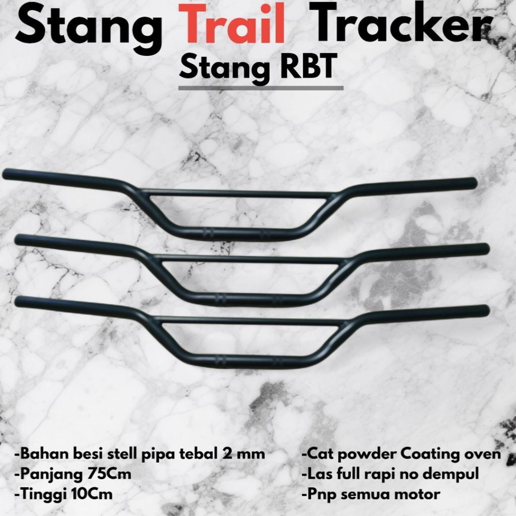 Stang Trail Tracker Universal Semua Motor RBT KLX D-Tracker CRF W175 Scrambler Coustom
