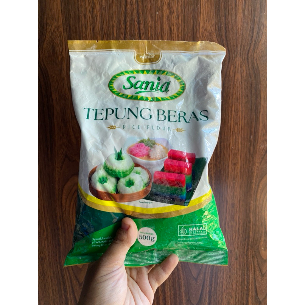 TEPUNG BERAS SANIA 500gram | SANIA TEPUNG BERAS