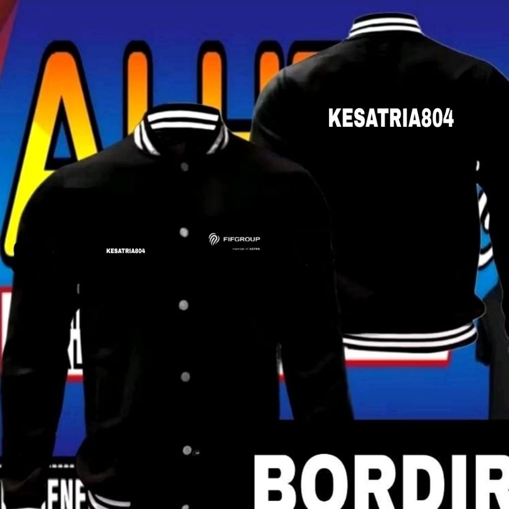 jaket bordir FIF group jaket versity FIF group jaket FIF group jaket baseball FIF group jaket FIFGro