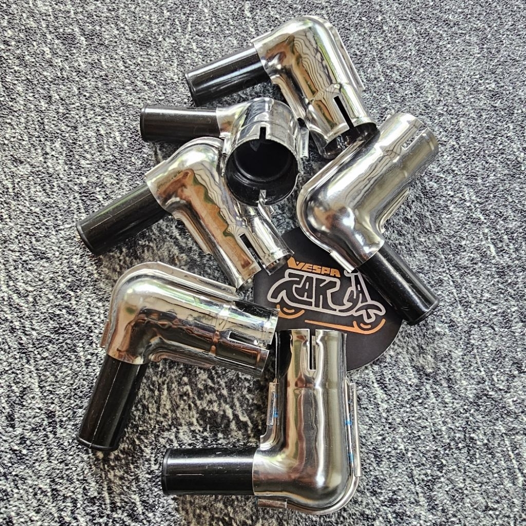 Cop Kepala Busi Vespa Model Bosch Bahan Besi Import