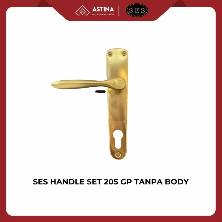 HANDLE PINTU SES HANDLE SET 205 GP TANPA BODY