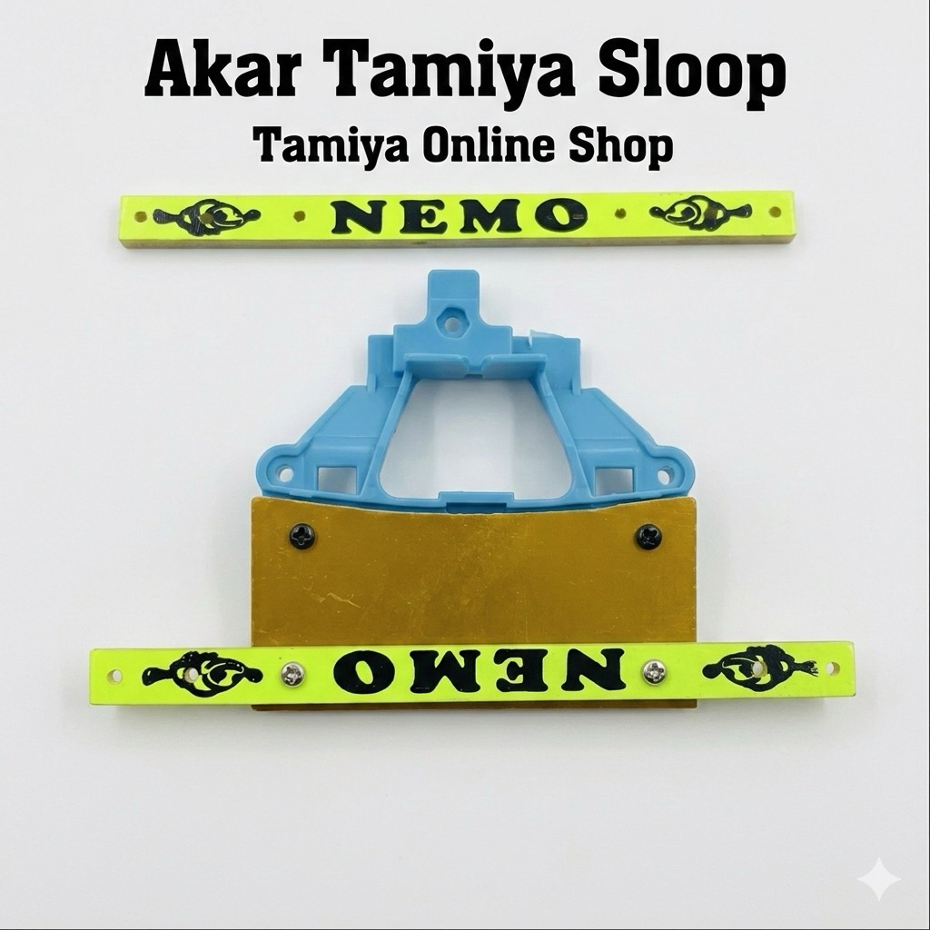 Tamiya Sloop Akar Goyang Tamiya Sloop Bemper Extension Tamiya Sloop Fiber