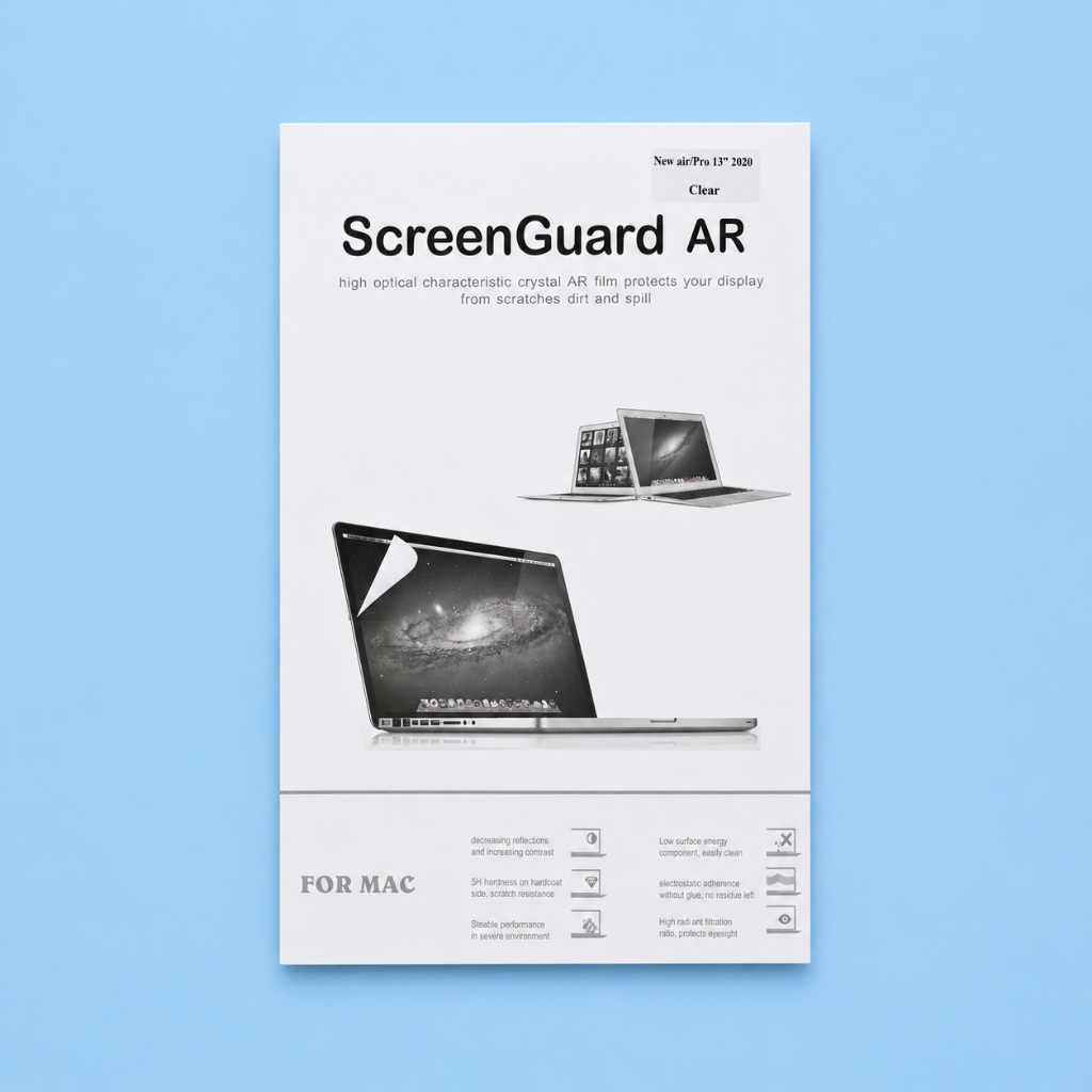 Screen Guard MacBook Air dan Pro M1 M2 M3 M4 - 13 14 15 16 Inch Anti Reflective AR Film Antigores La