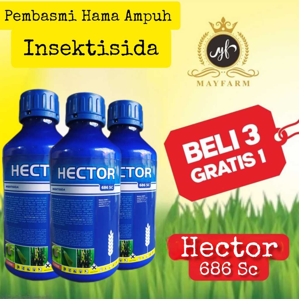 HECTOR 686 SC, 1000 ML , Pengendali Hama Tanaman Berkualitas Tinggi