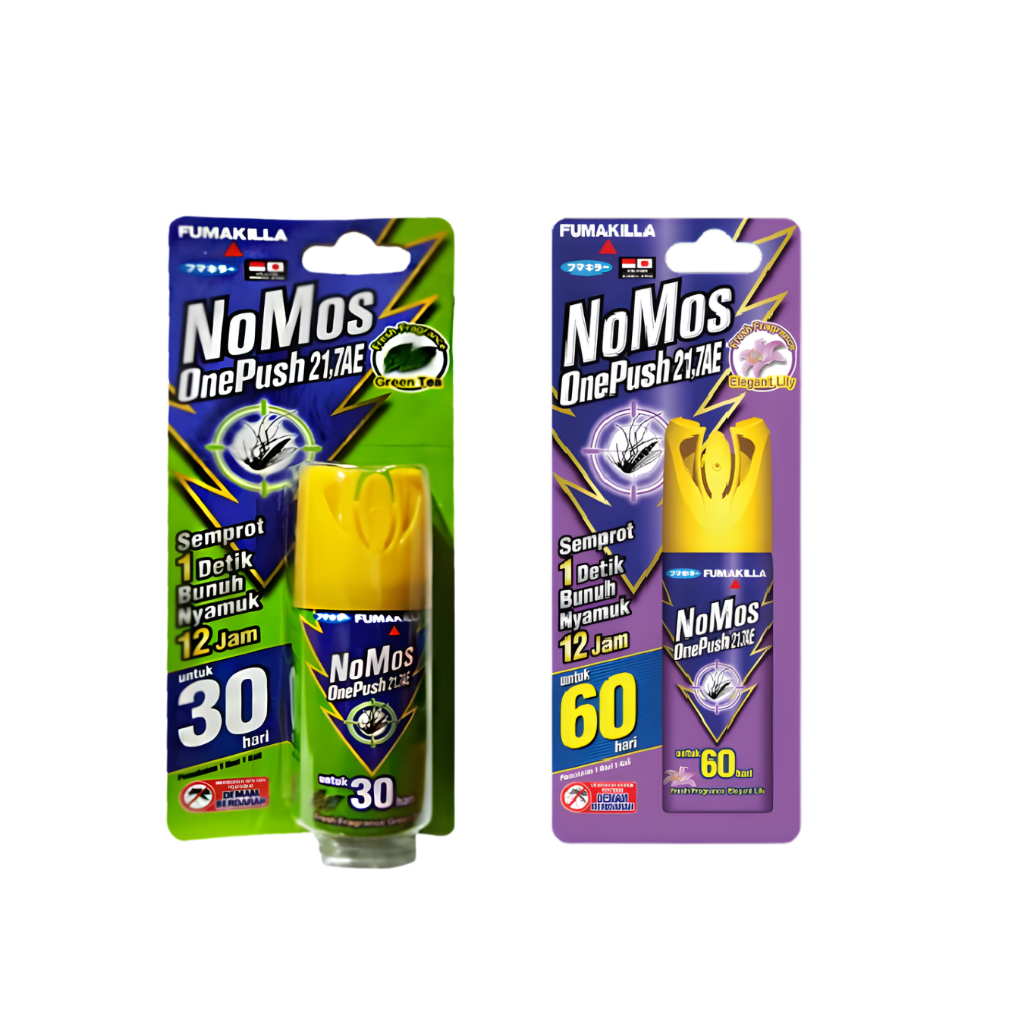 Nomos One Push 60Hari Green Tea & Lily
