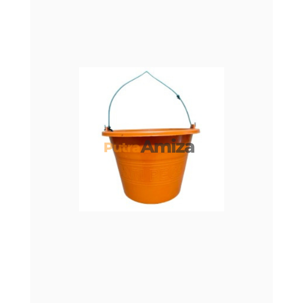 EMBER COR KECIL BESAR EMBER PLASTIK  ORANGE