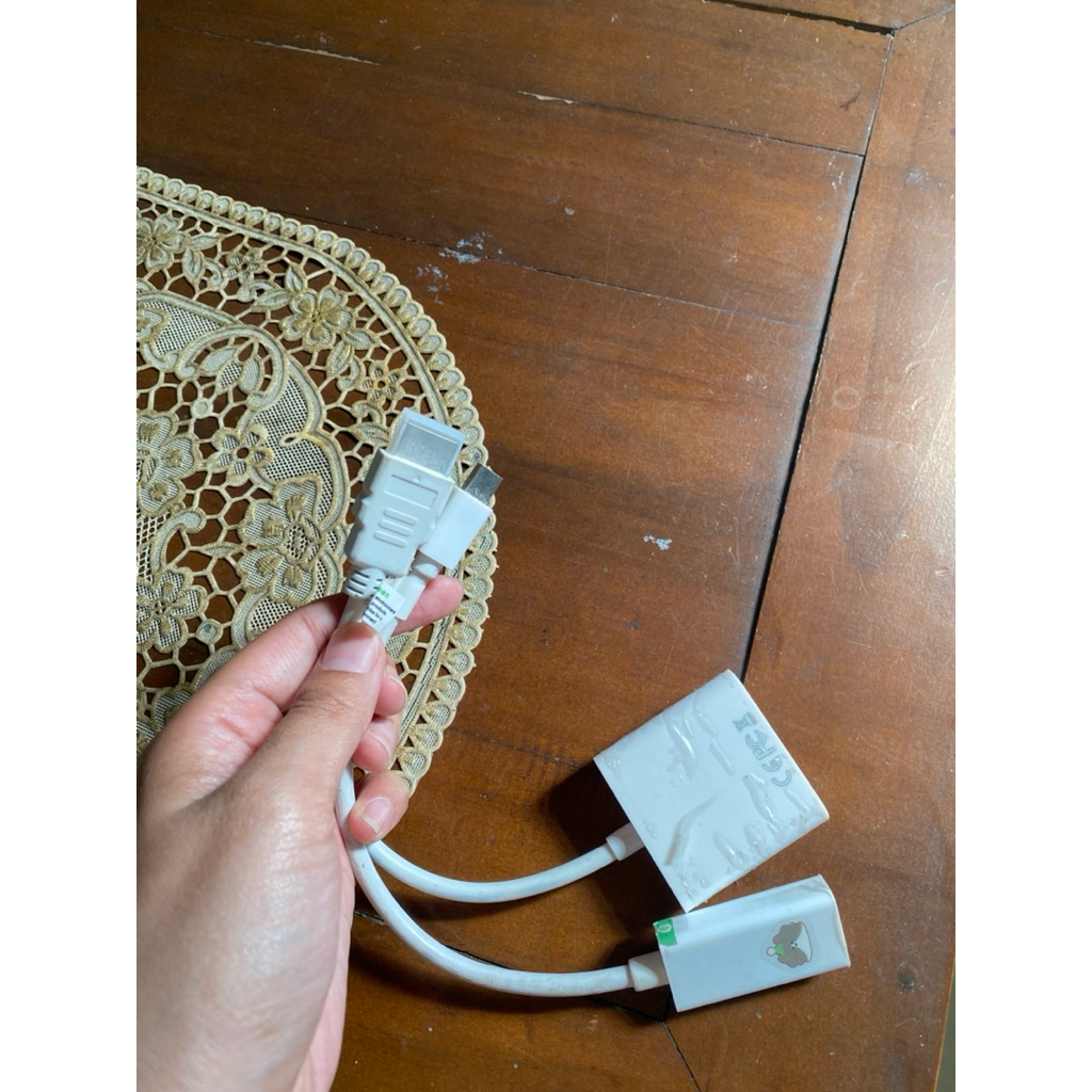 Preloved kabel converter Macbook to infocus