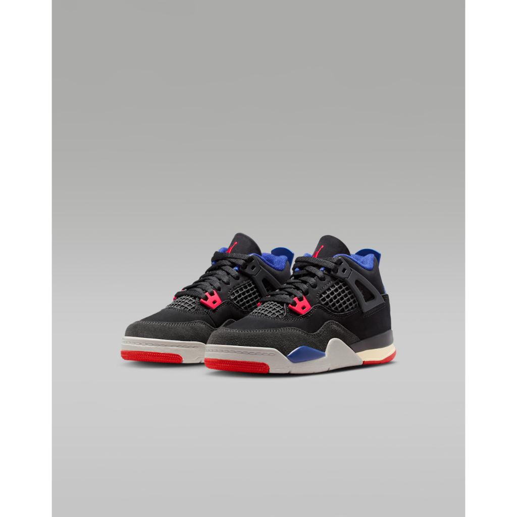 Ready Stock Jordan 4 Retro 'Rare Air' Younger Kids' Shoes Preschool (PS) IB4388-003