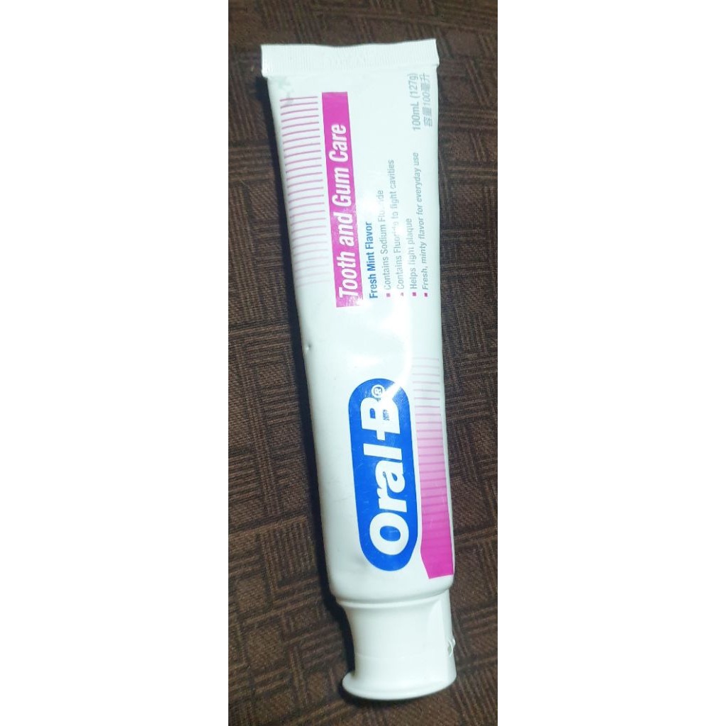 Oral B Tooth and Gum Care Fresh Mint Flavor 100ml Preloved Prelove PL