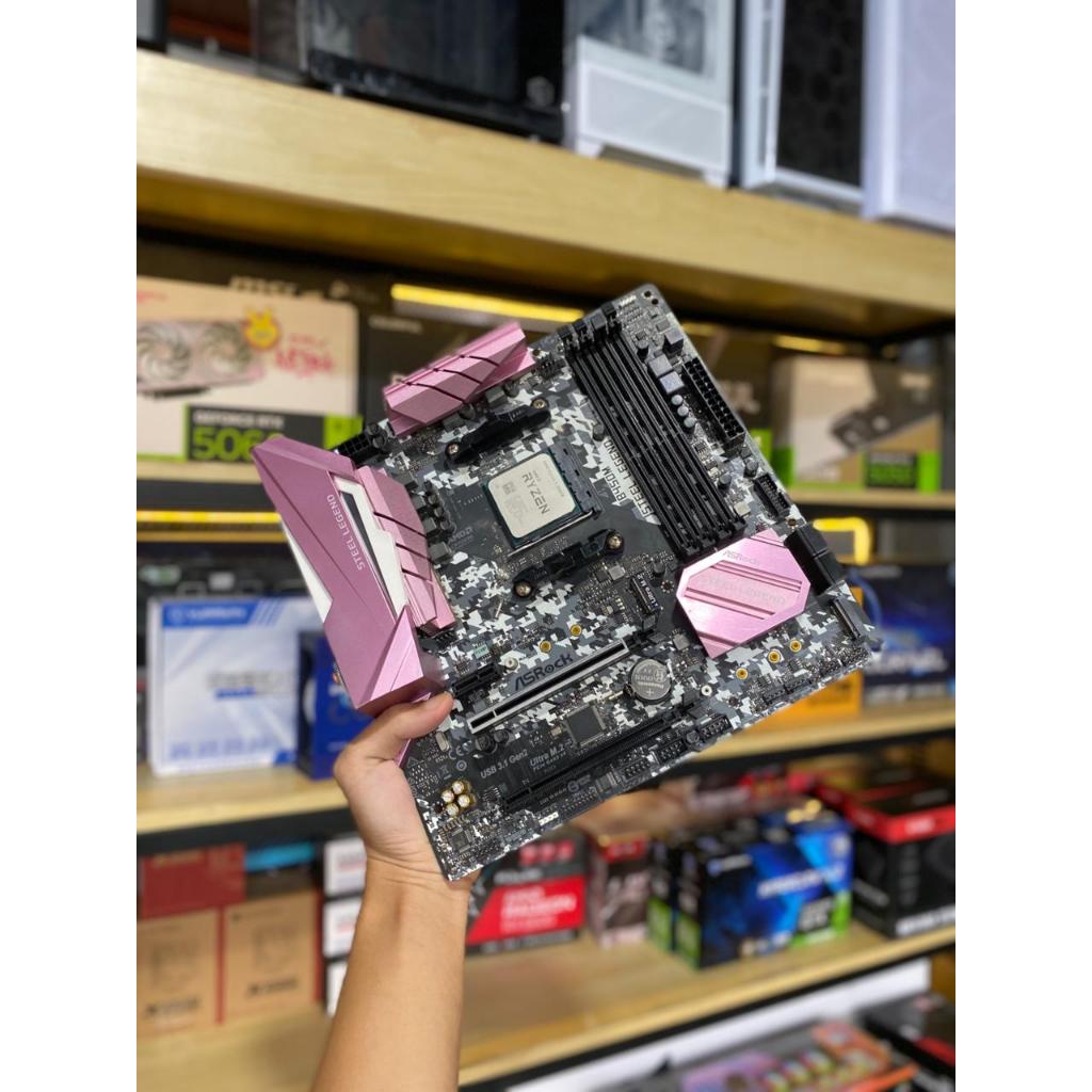Asrock B450M Steel Legend Pink Edition