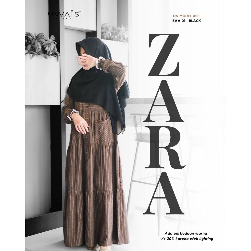 Gamis Zara Dress Uwais Hijab