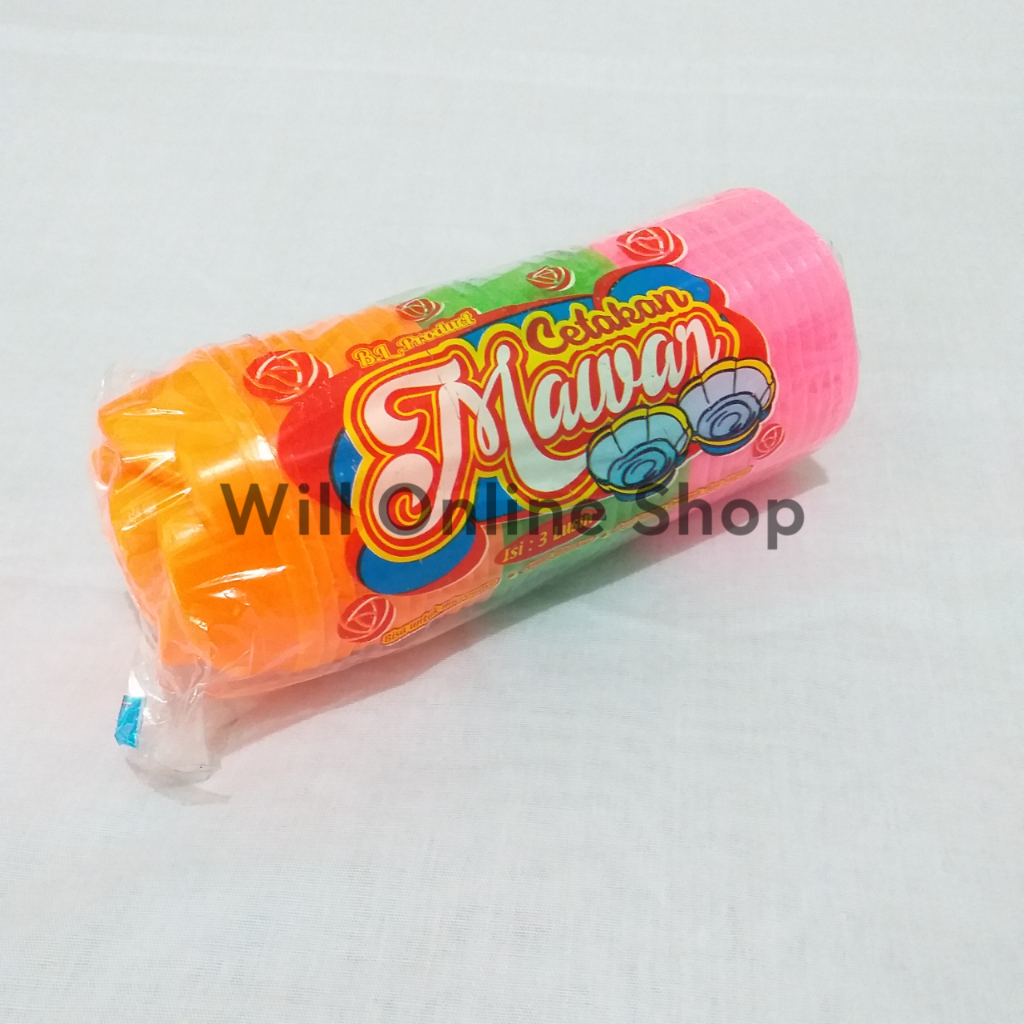 36 Pcs Cetakan Bolu Kukus Mawar