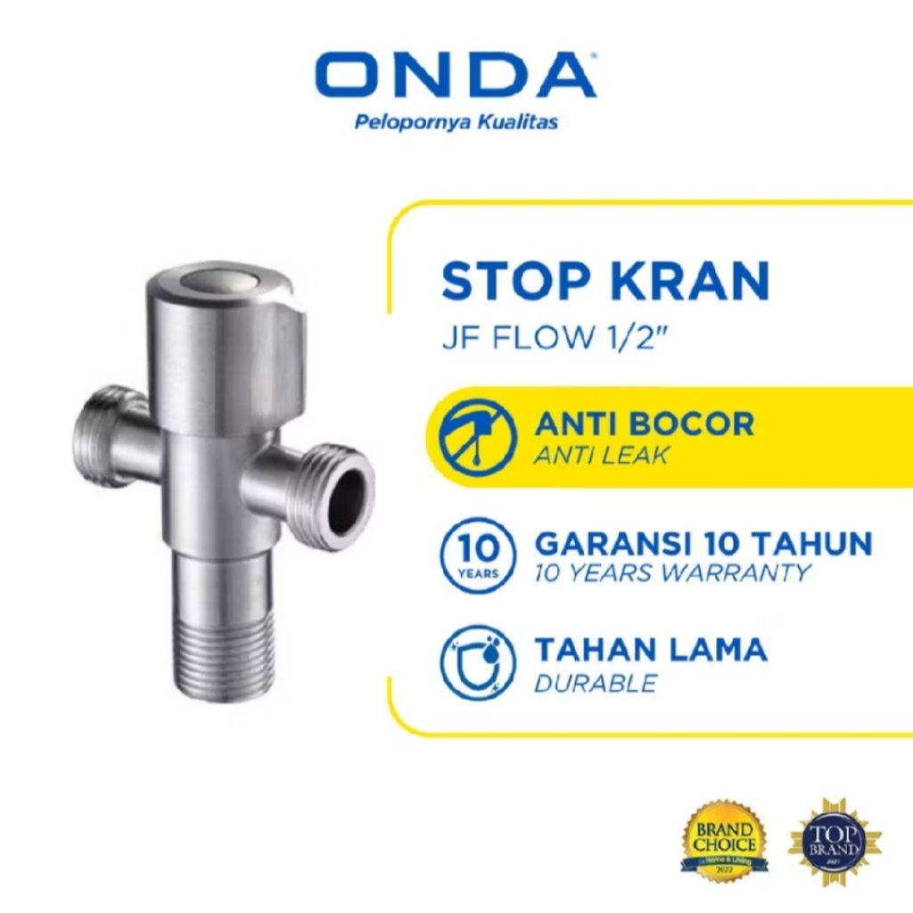 Onda Stop Kran JF FLOW 1/2" / Stop Kran Onda